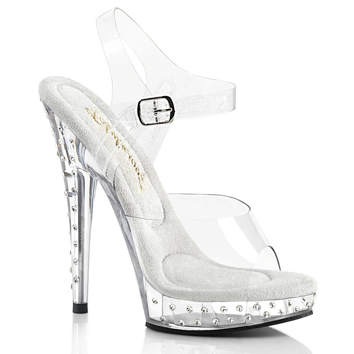SULTRY-608SDT Clear/Clear Fabulicious