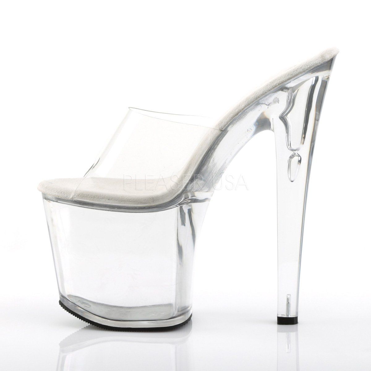 TABOO-701 Clear Slide Pleaser