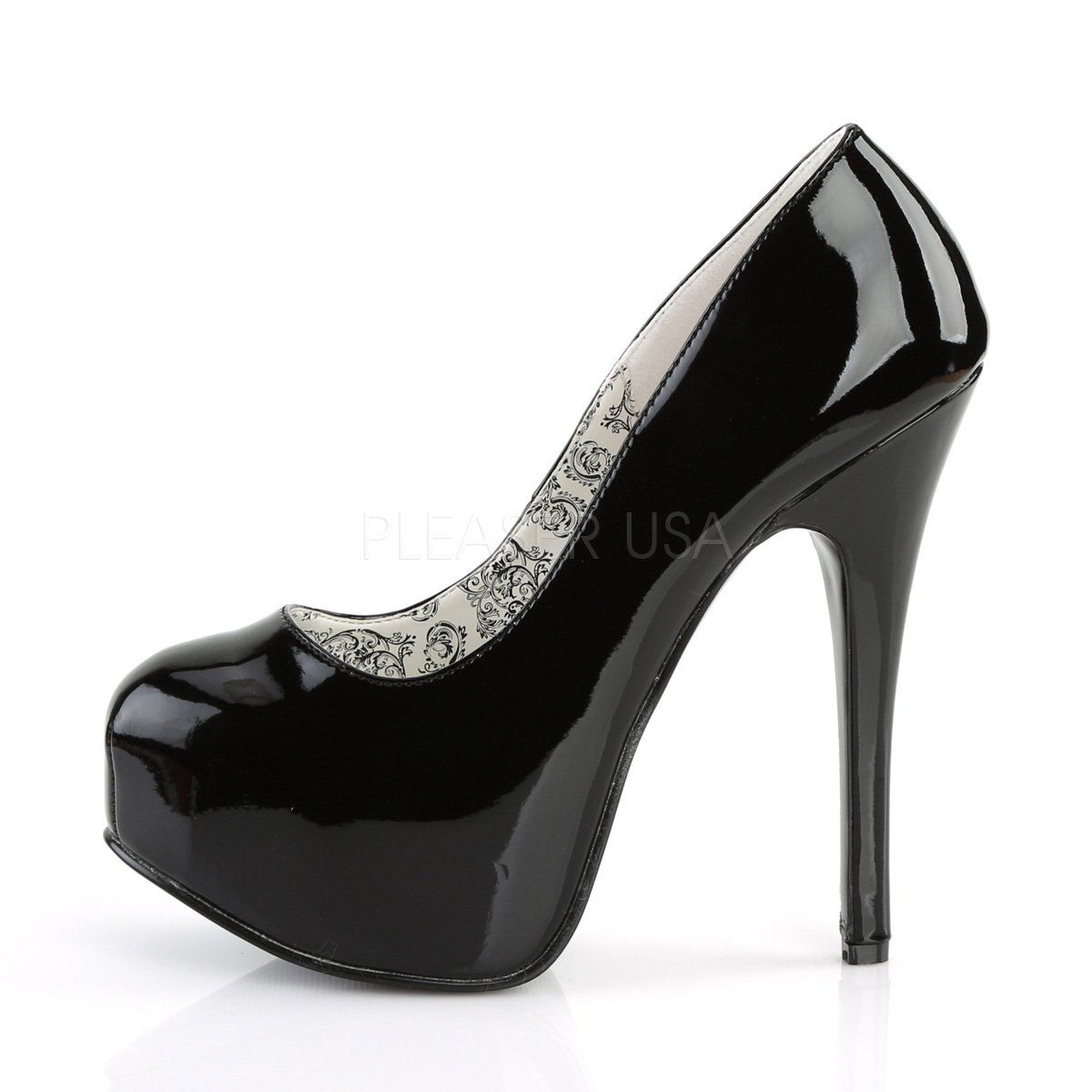 TEEZE-06 Black Pu Bordello