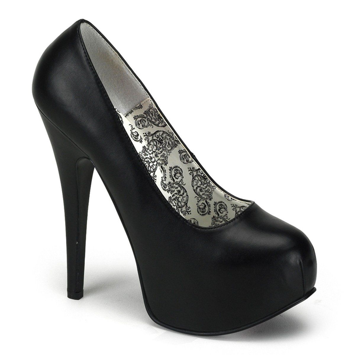 TEEZE-06 Black Pu Bordello
