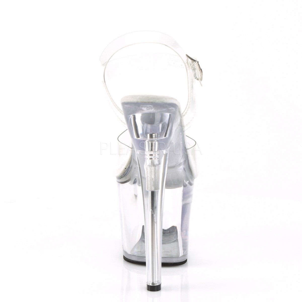 TREASURE-708RAD Clear Platform Sandal Pleaser