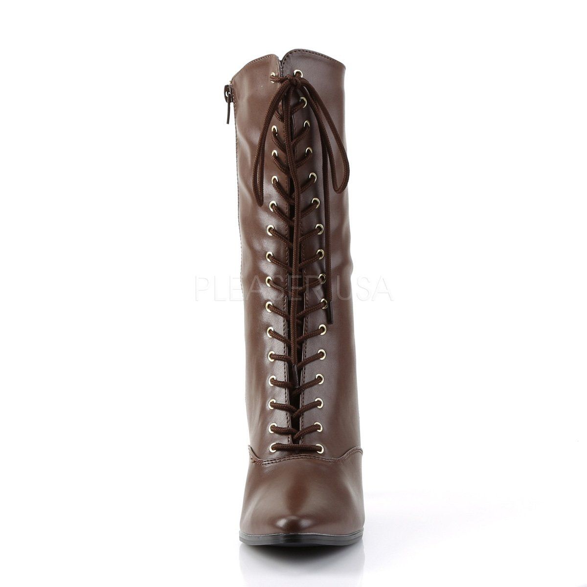 VICTORIAN-120 Brown Pu Funtasma