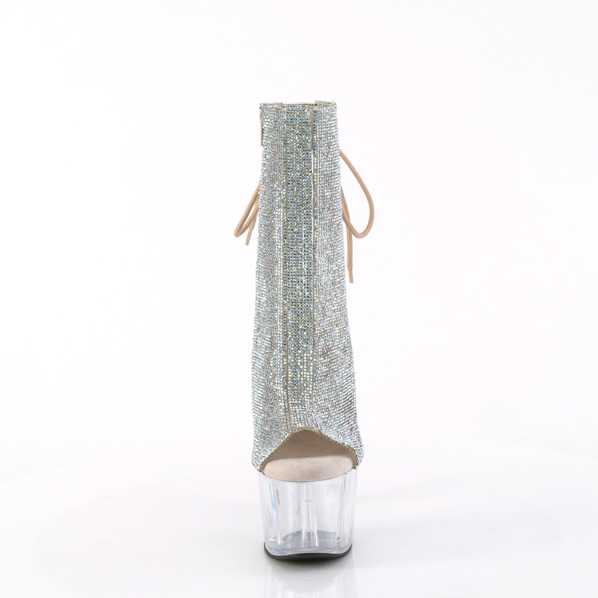 ADORE-1018C-RS Silver AB Rhinestones TPU/Clear