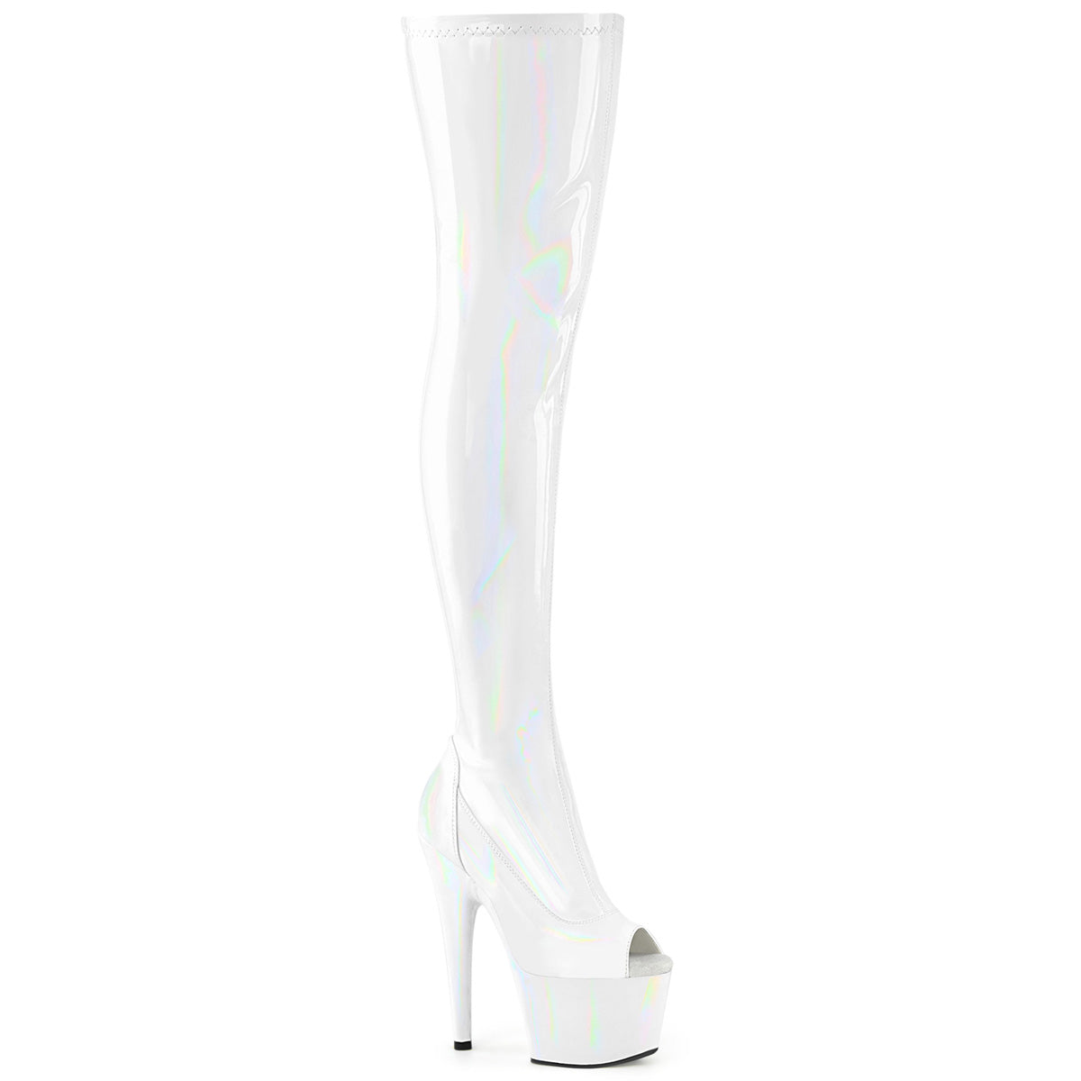 ADORE-3011HWR White Stretch Holo/White Holo