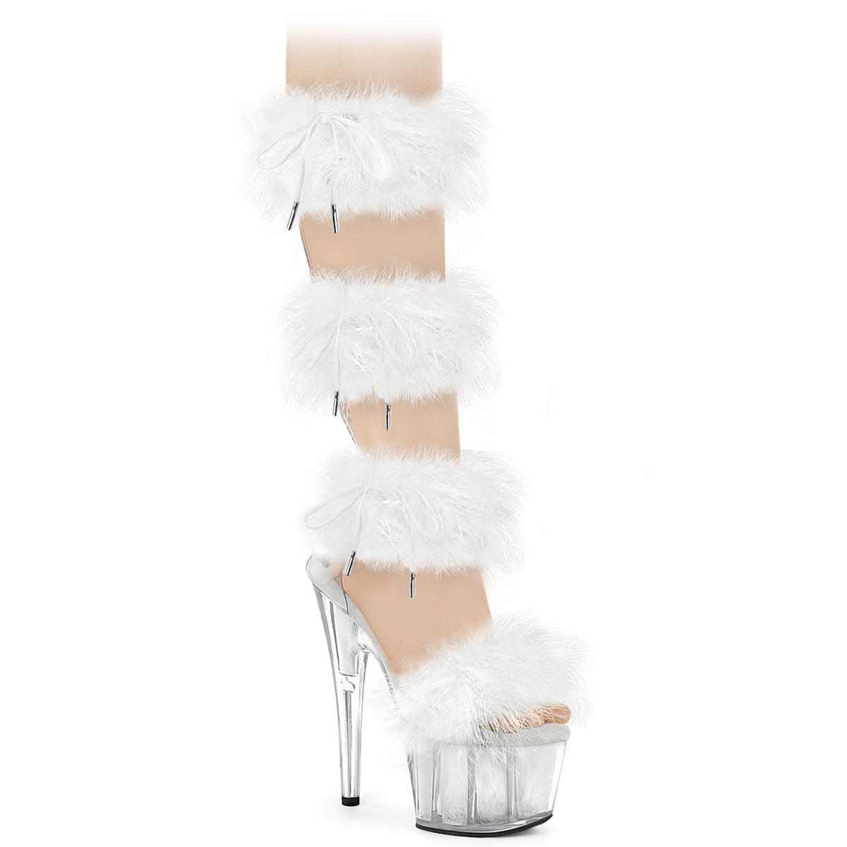 ADORE-728F Clear White Fur