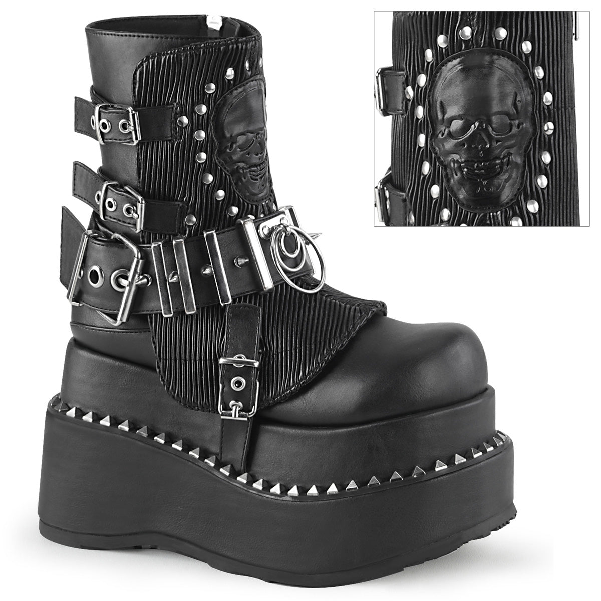 BEAR-150 Black Vegan Leather