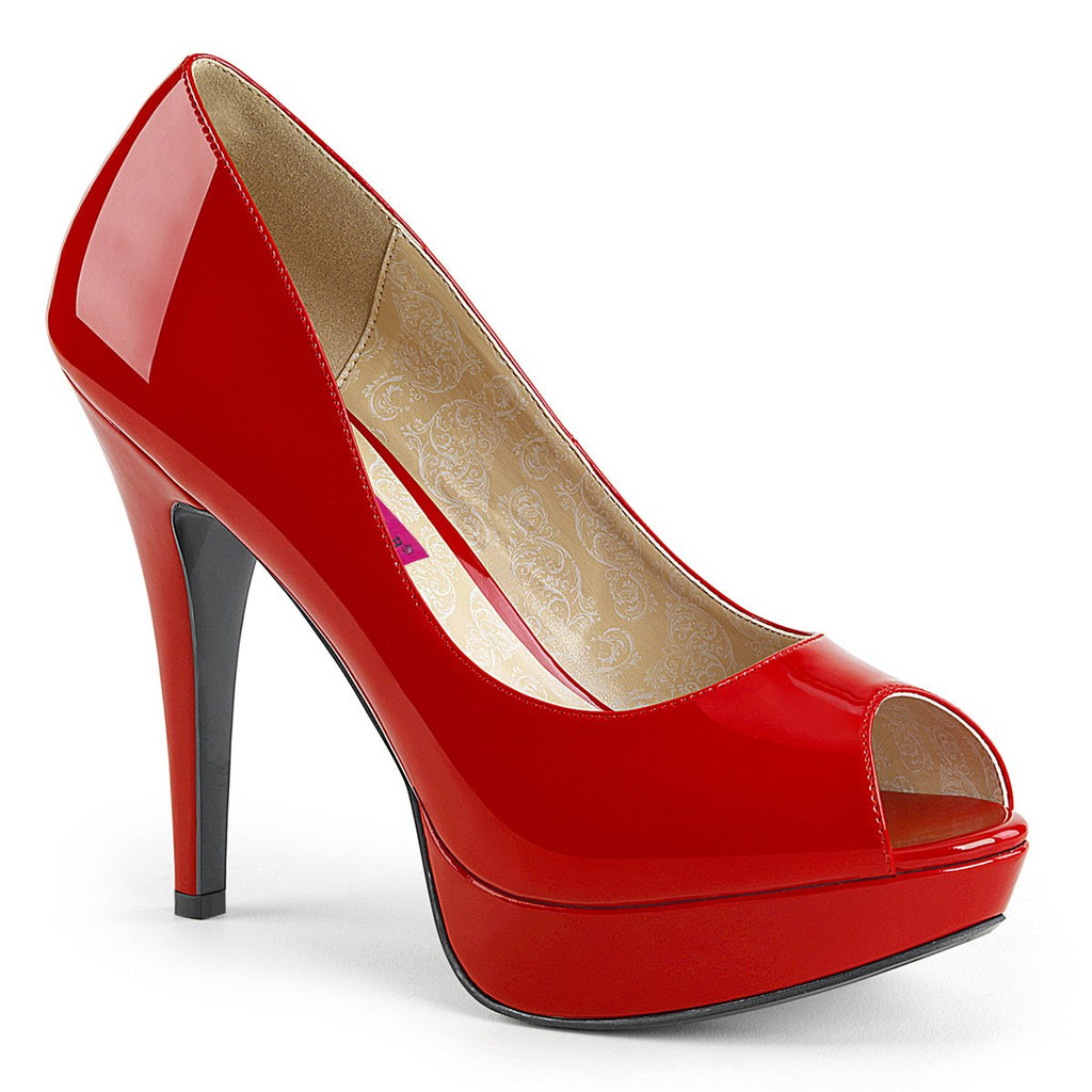 CHLOE-01 Red Patent Pump