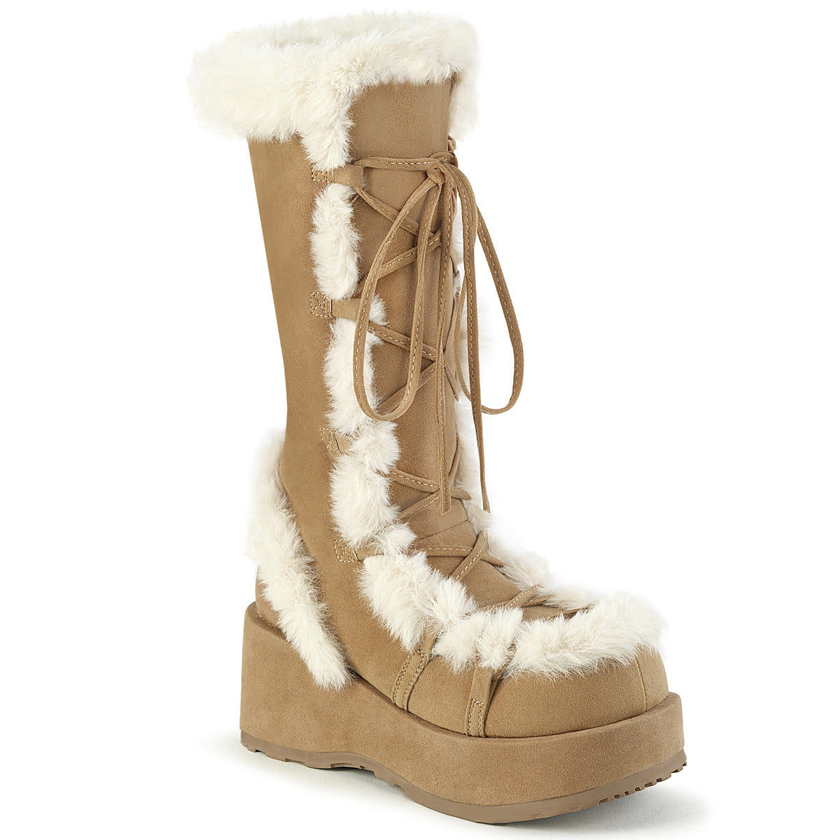 CUBBY-311 Camel Vegan Suede
