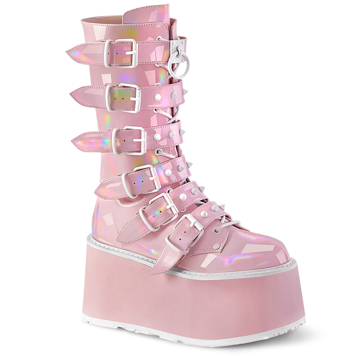 DAMNED-225 Baby Pink Holo Patent