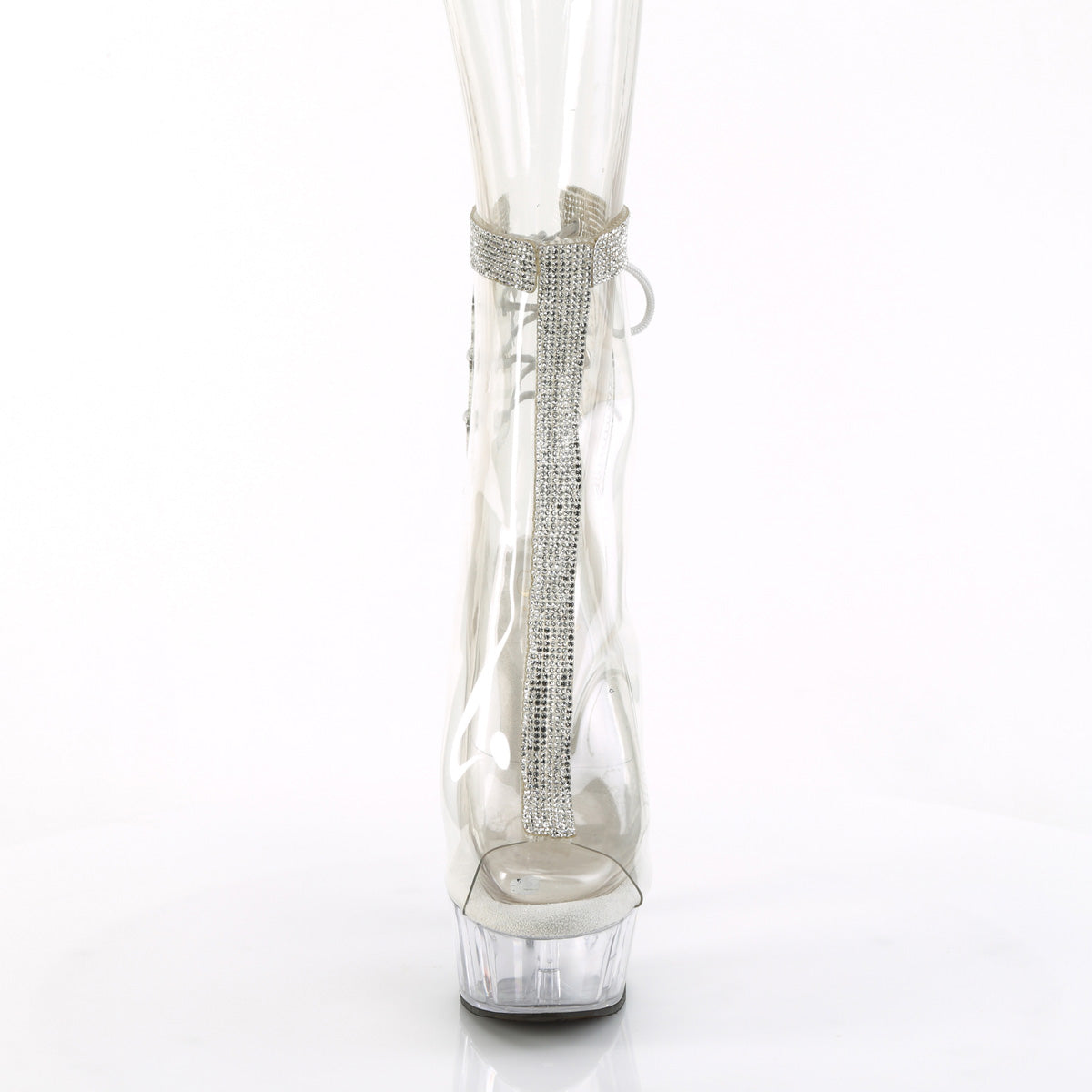 DELIGHT-1018C-2RS Clear Rhinestones/Clear