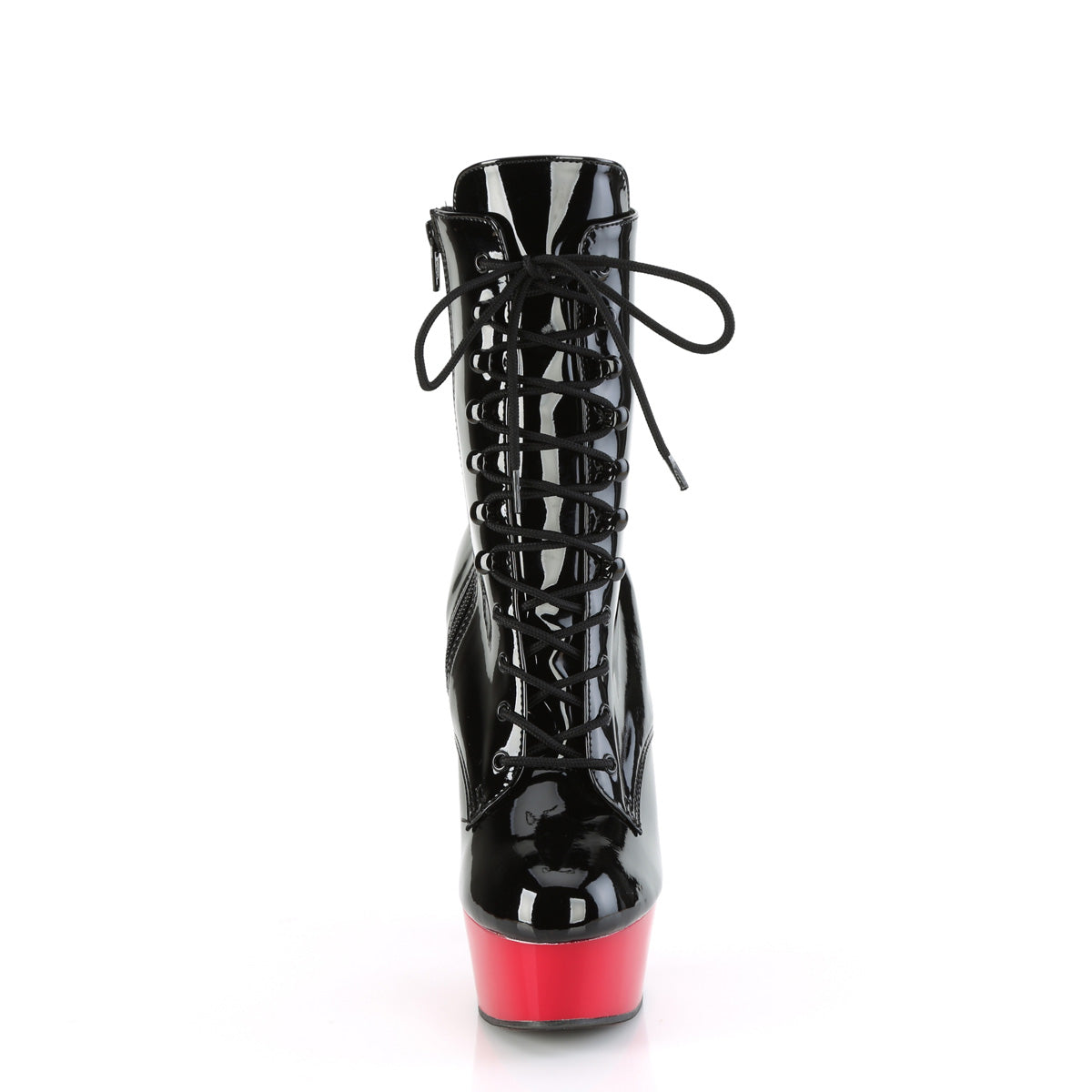 DELIGHT-1020 Black Patent /Red
