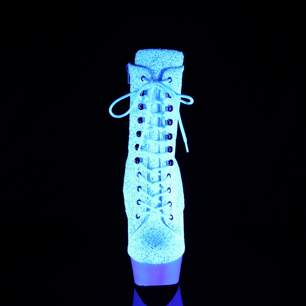 DELIGHT-1020LG Neon White Multi Glitter/Neon White