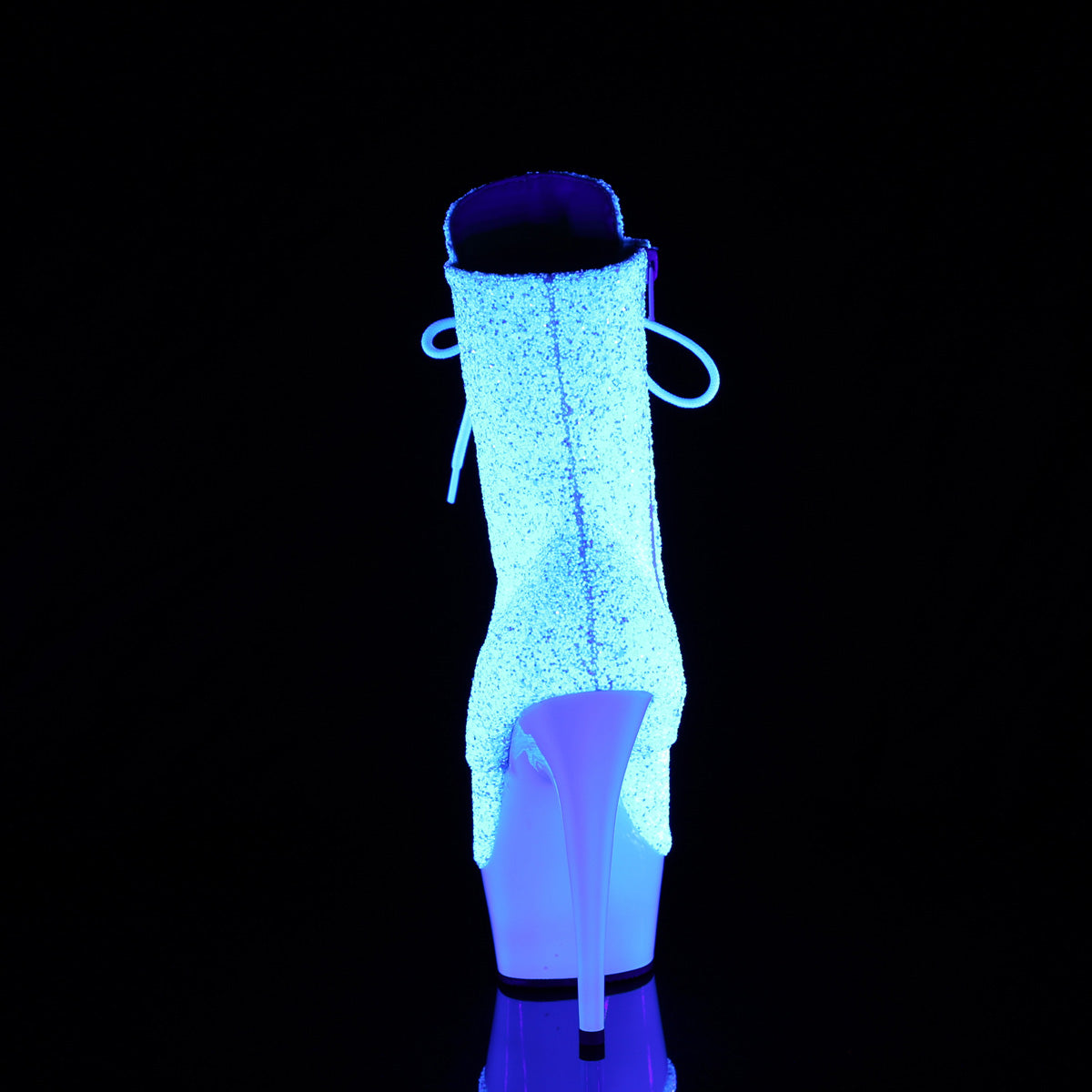 DELIGHT-1020LG Neon White Multi Glitter/Neon White