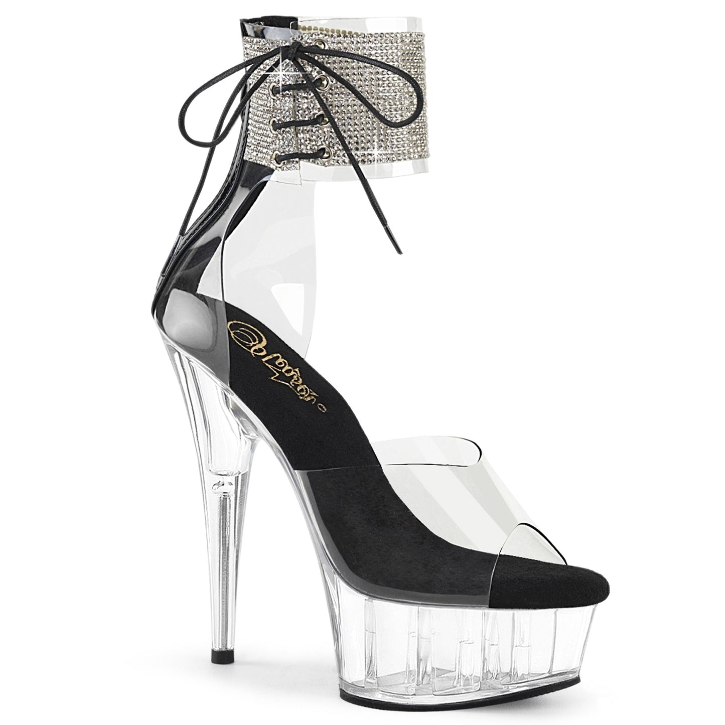 DELIGHT-624RS Clear Black/Clear