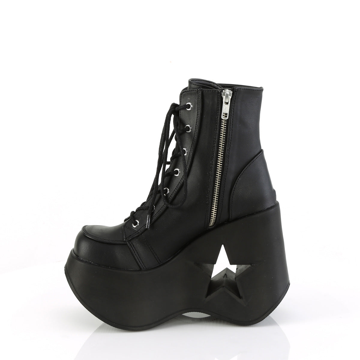 DYNAMITE-106 Black Vegan Leather