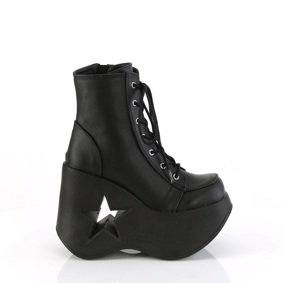 DYNAMITE-106 Black Vegan Leather