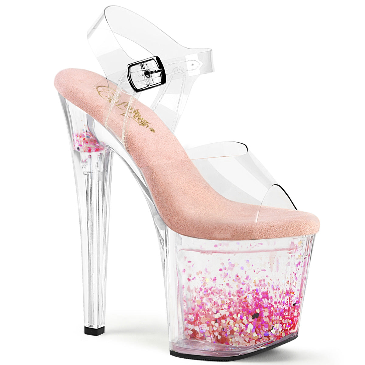 ENCHANT-708AQUA-03 Clear / Clear -Baby Pink