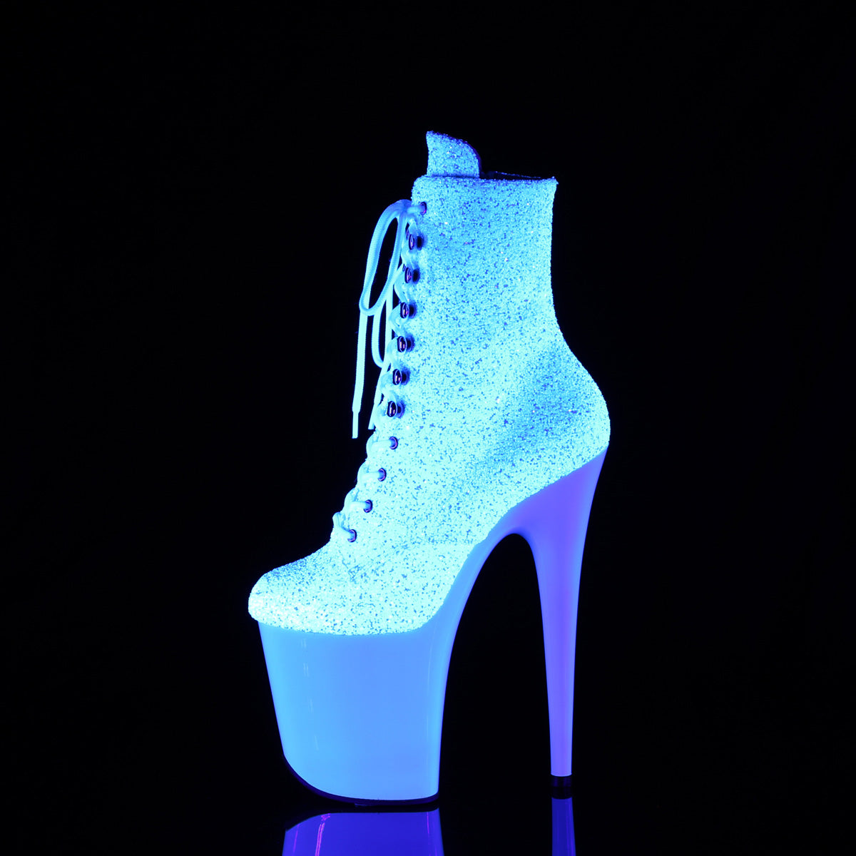 FLAMINGO-1020LP Neon White Multi Glitter/Neon White