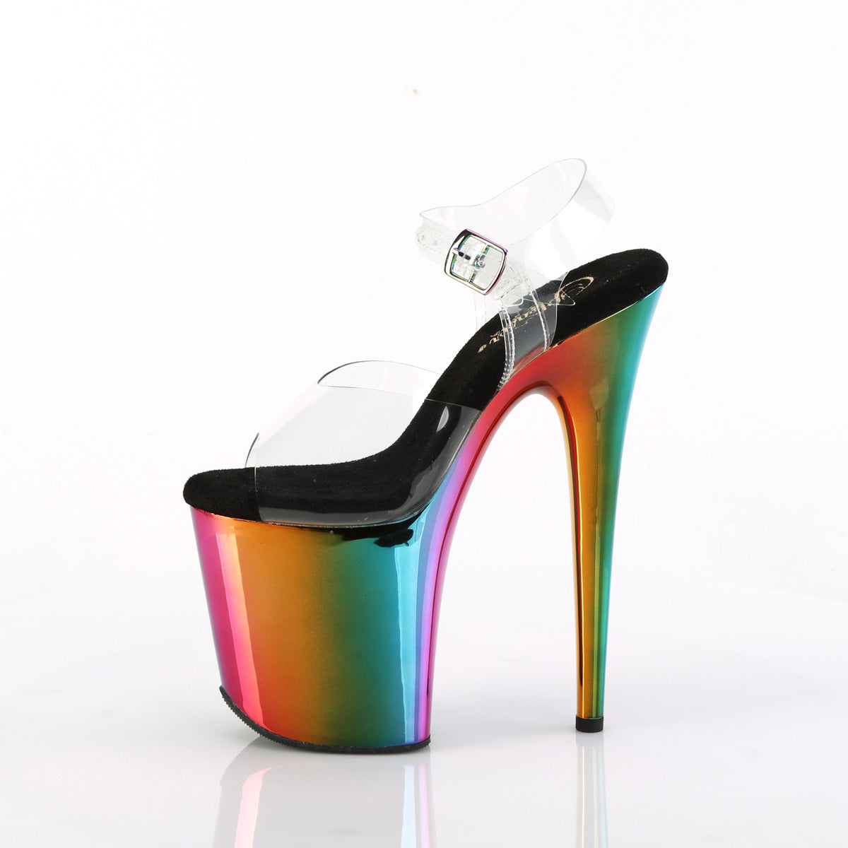 FLAMINGO-808RC Clear /Rainbow Chrome