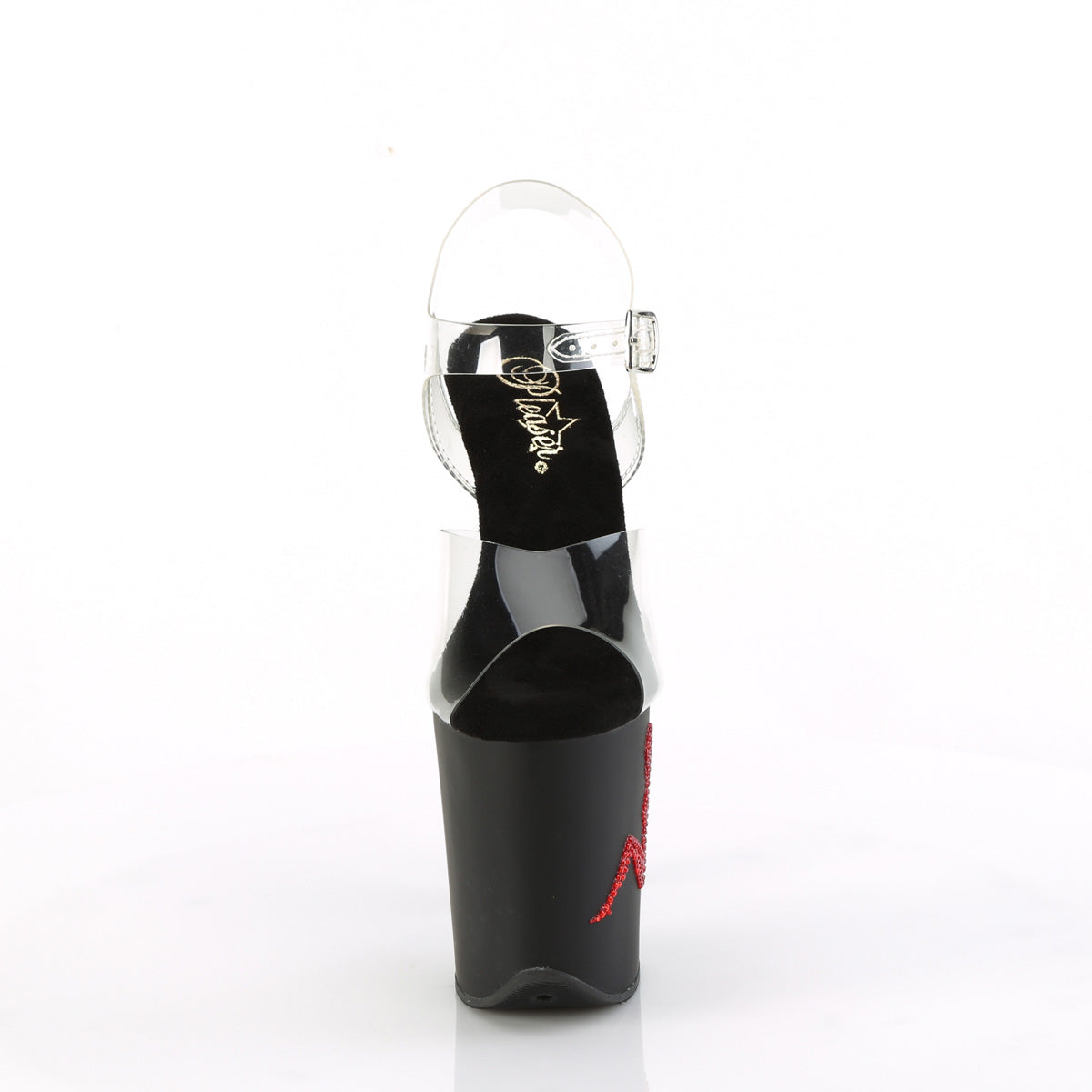 FLAMINGO-808TGRS Clear/Black Red