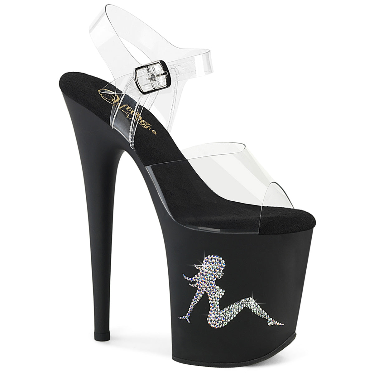 FLAMINGO-808TGRS Clear/Black AB Silver
