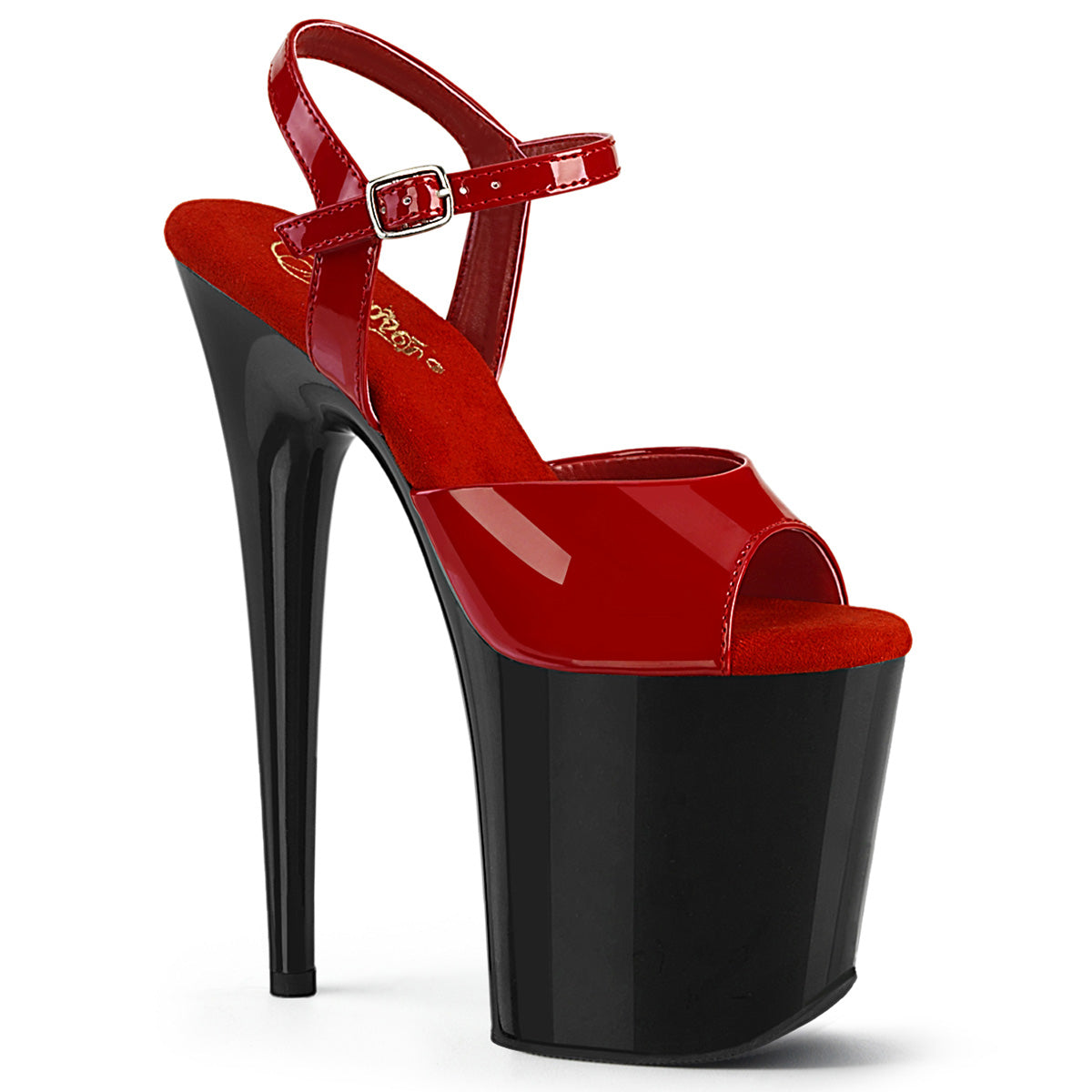 FLAMINGO-809 Red Patent/Black