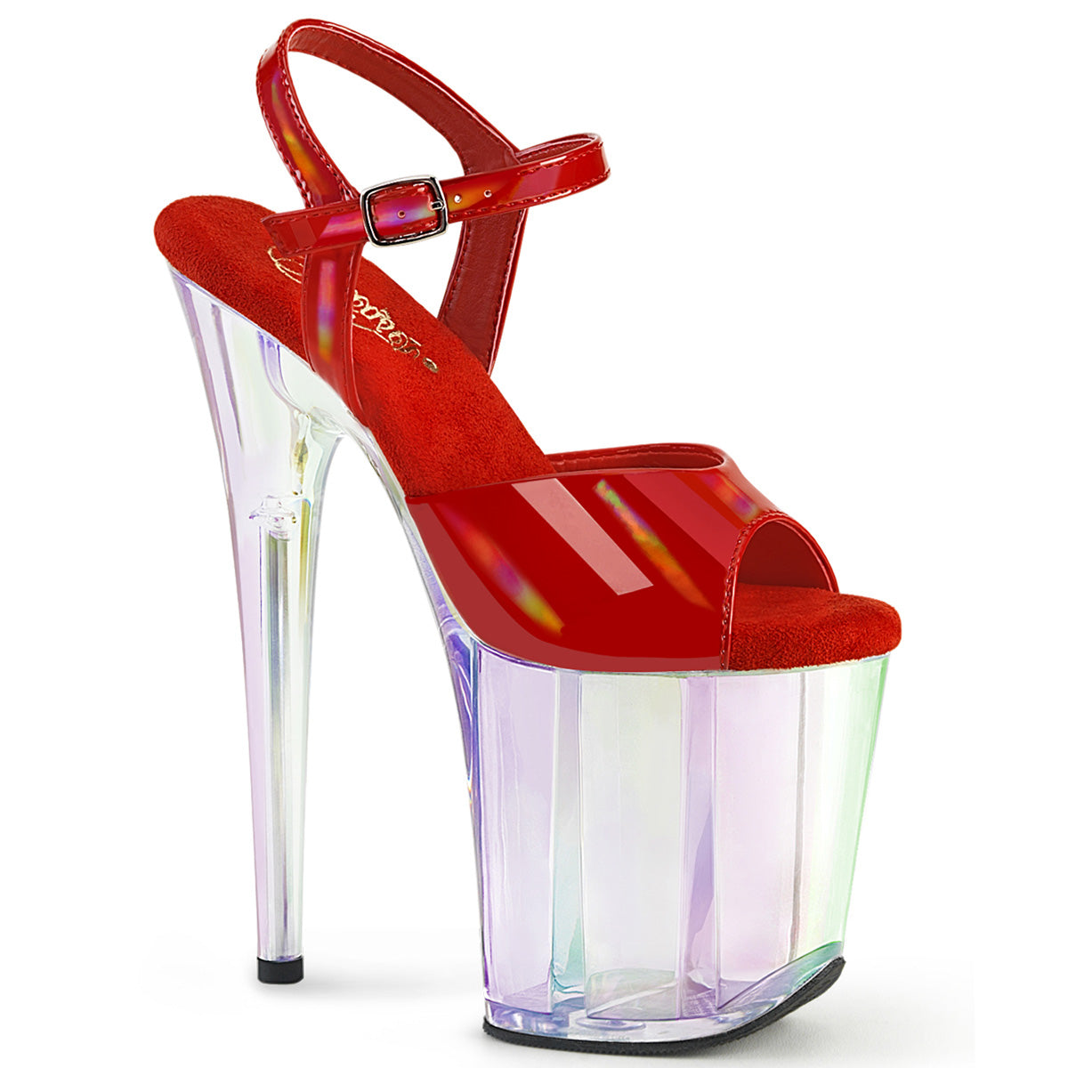 FLAMINGO-809HT Red Holographic Patent /Holographic Tinted