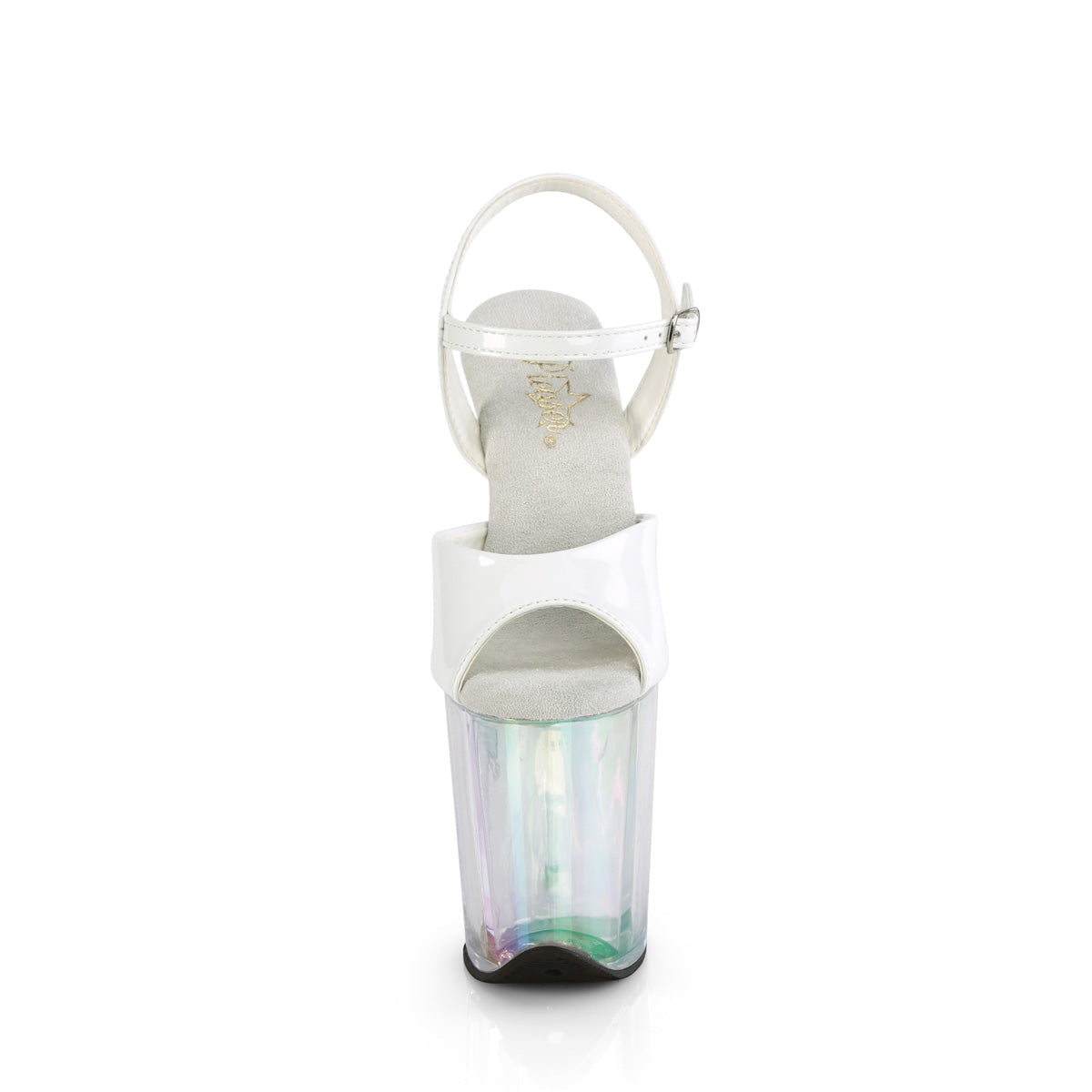 FLAMINGO-809HT White Holographic Patent /Holographic Tinted