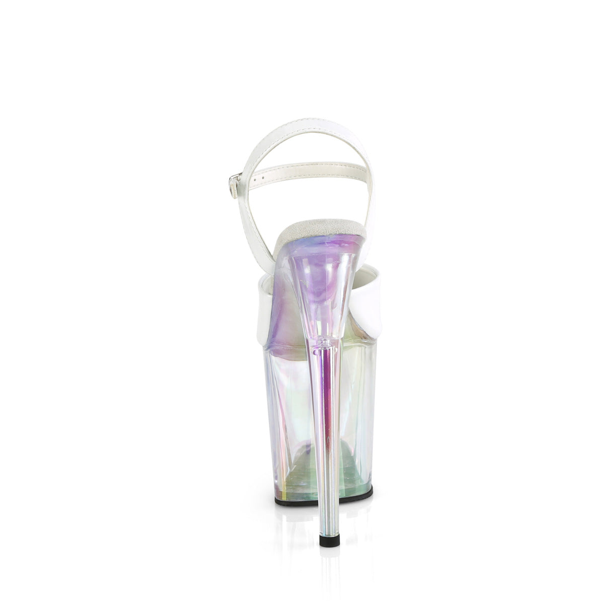 FLAMINGO-809HT White Holographic Patent /Holographic Tinted