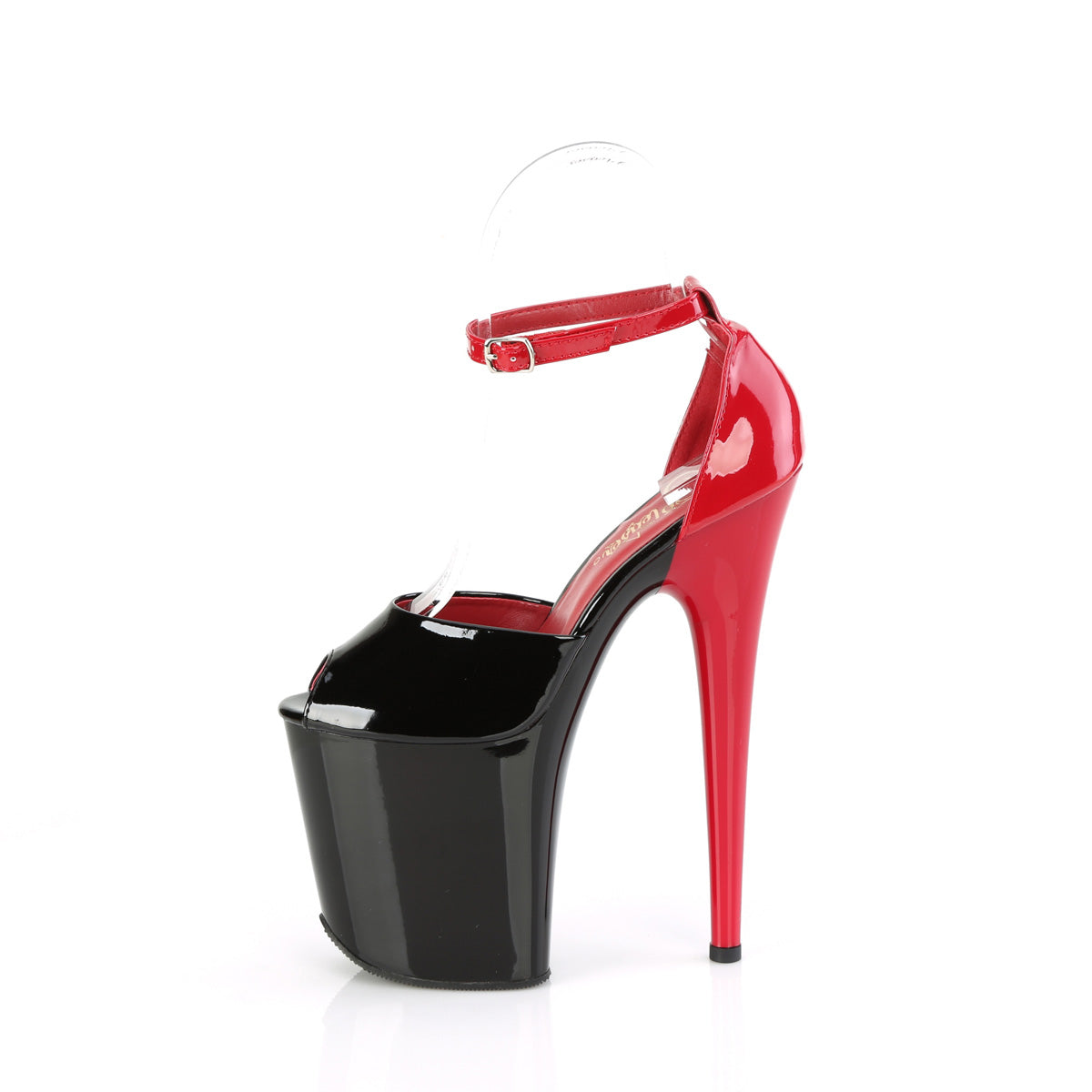 FLAMINGO-868 Black Red Patent /Black Red