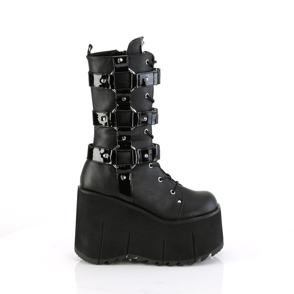 KERA-110 Black Vegan Leather-Patent