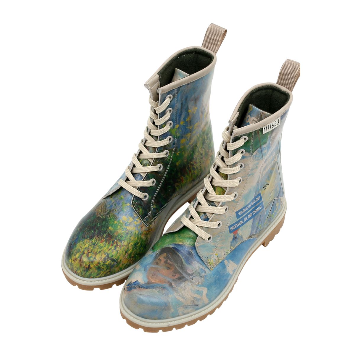 Claude Monet Woman With a Parasol Boots