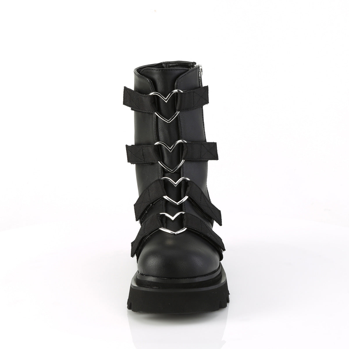 RENEGADE-50 Black Vegan Leather-Nylon