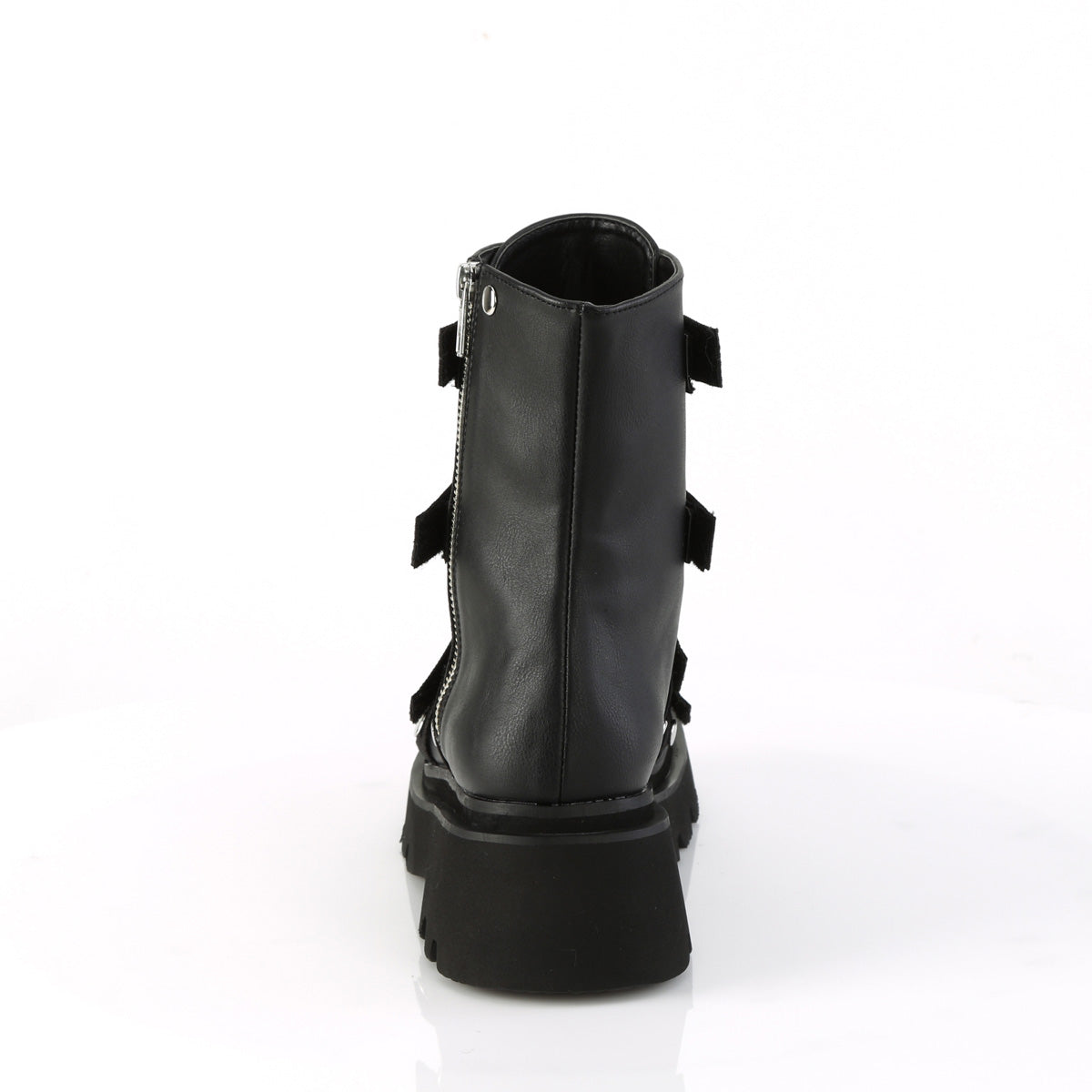 RENEGADE-50 Black Vegan Leather-Nylon