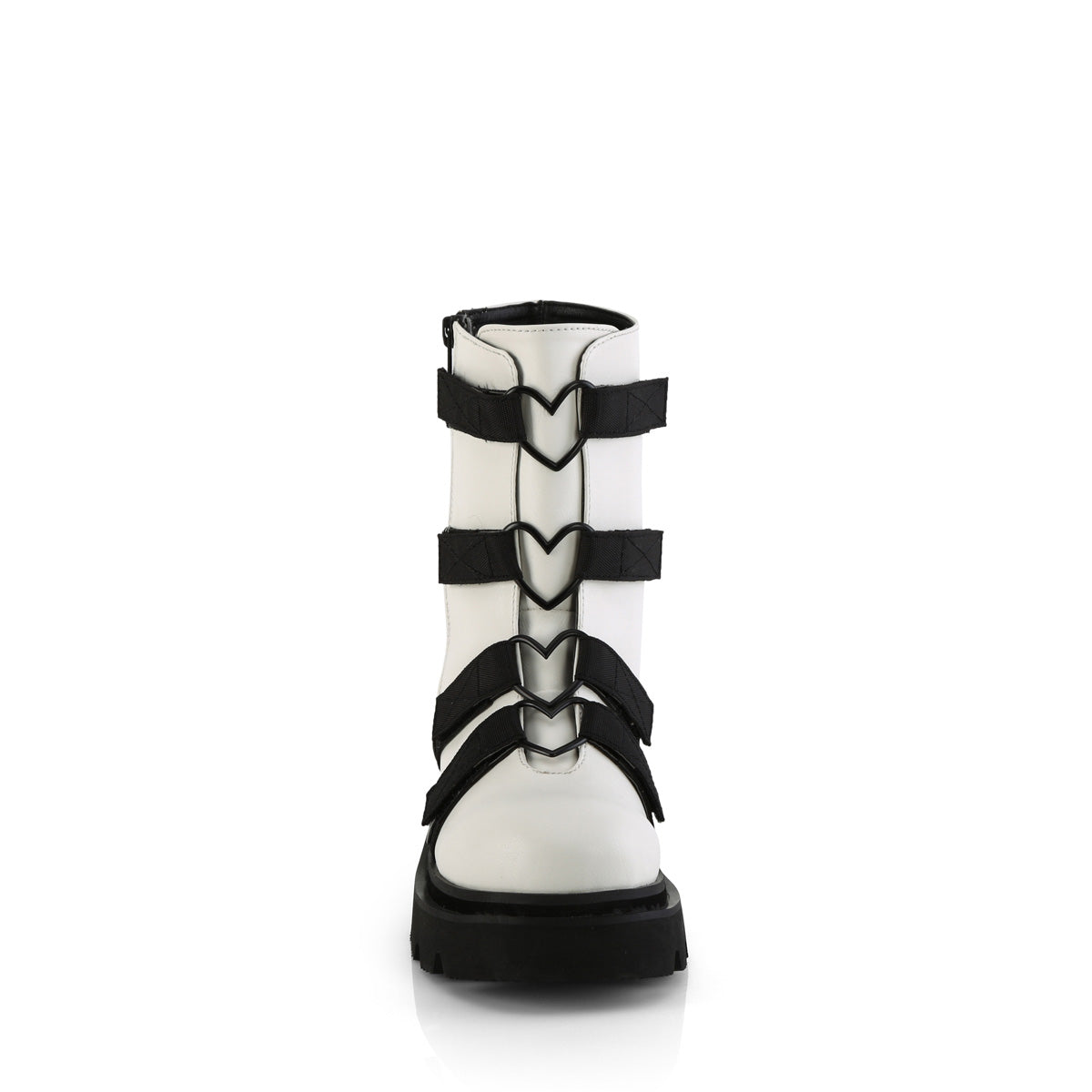 RENEGADE-50 White Vegan Leather-Nylon