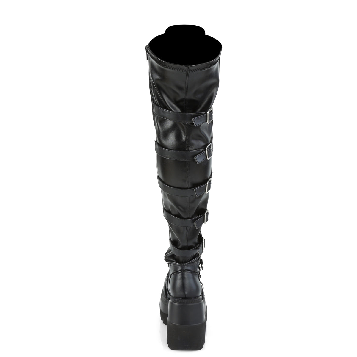 SHAKER-350 Black Veagn Leather Stretch