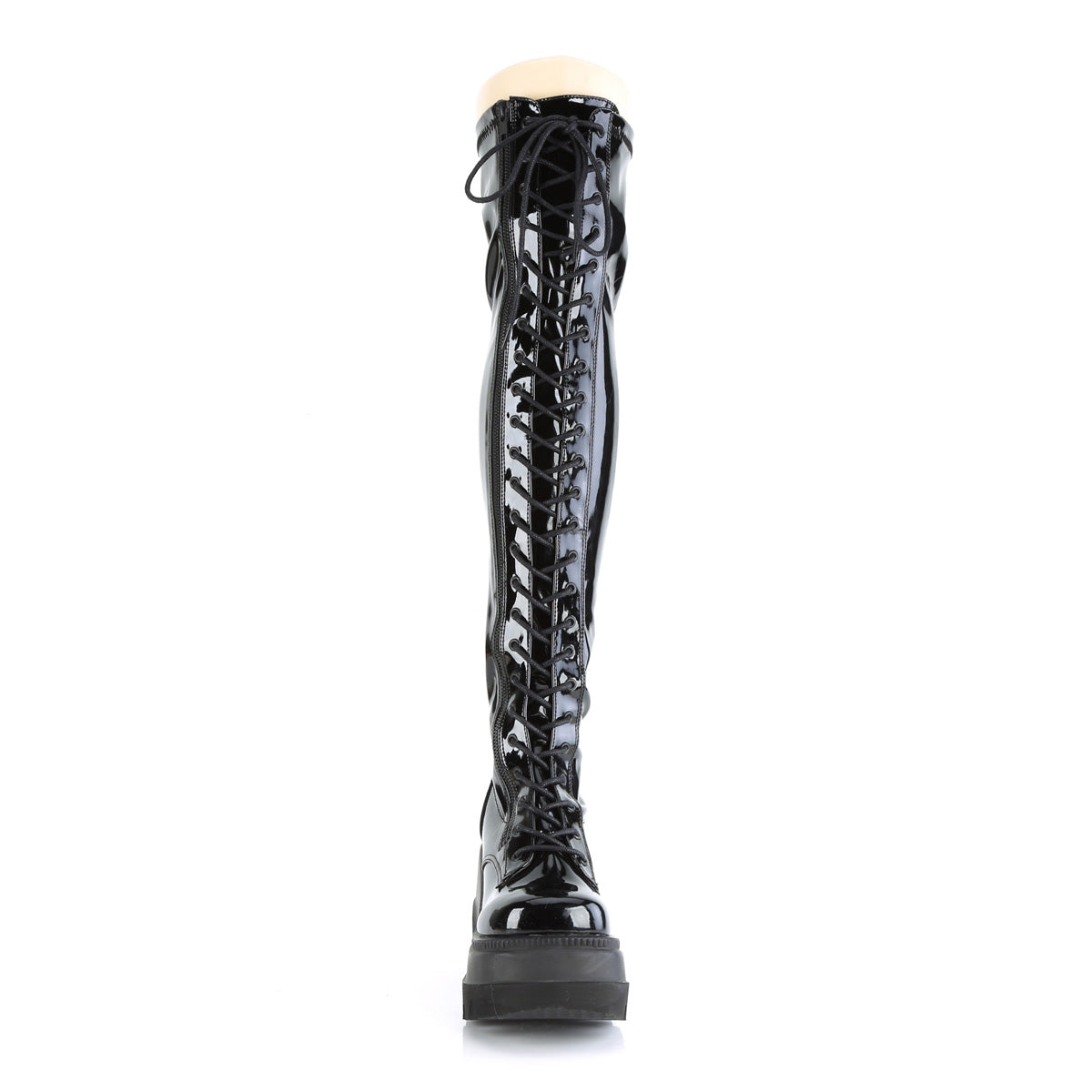 SHAKER-374 Black Stretch Patent