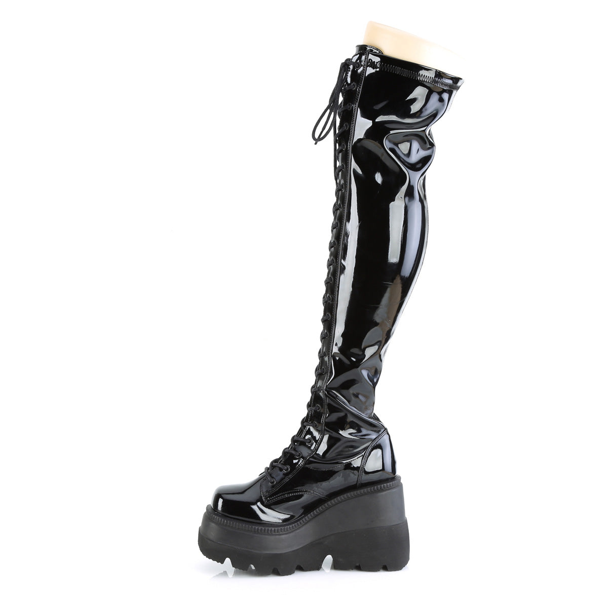 SHAKER-374 Black Stretch Patent