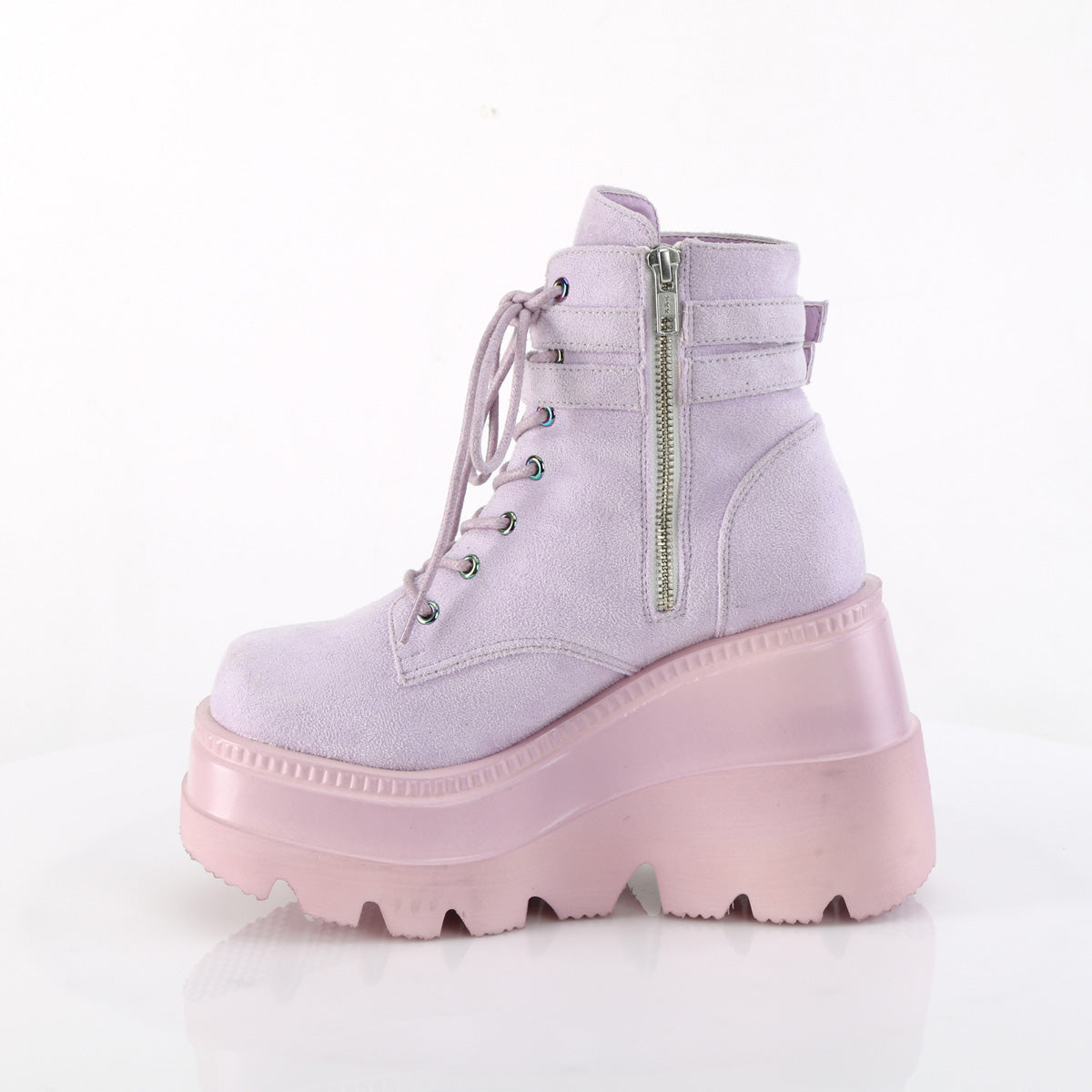 SHAKER-52 Lavender Vegan Suede