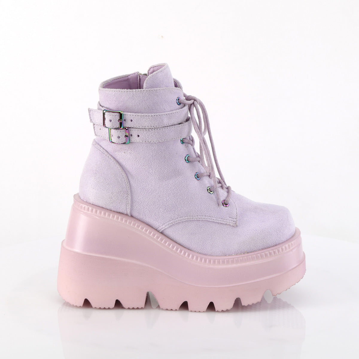 SHAKER-52 Lavender Vegan Suede