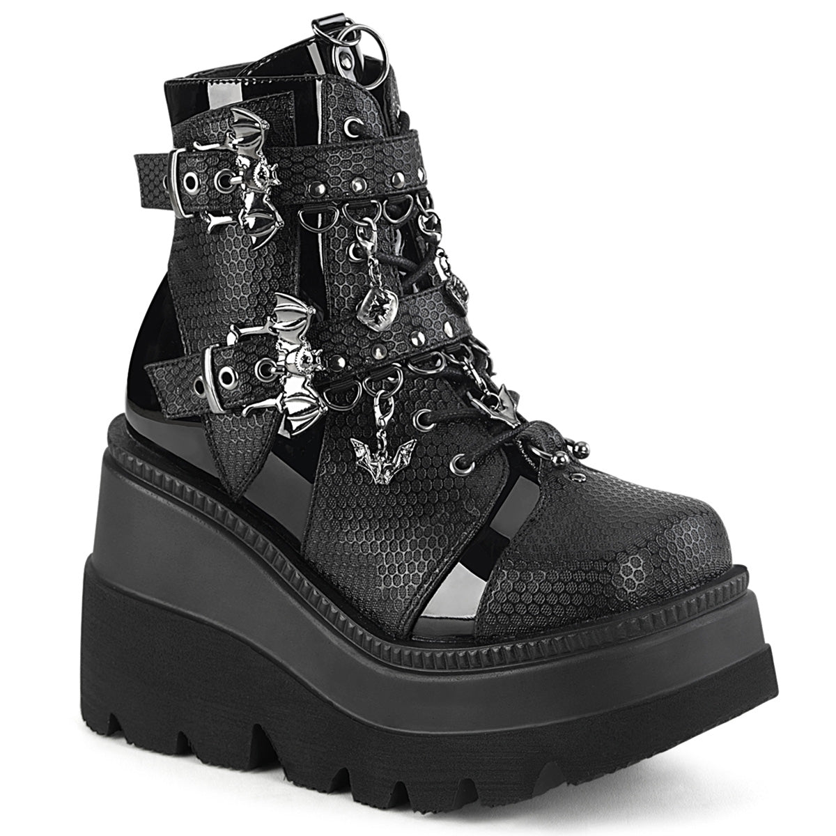 SHAKER-66 Black Vegan Leather