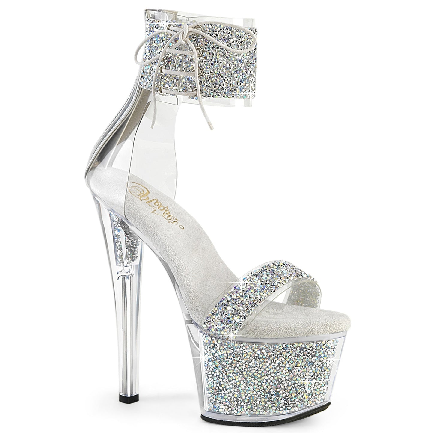 SKY-327RSI Silver Multi Rhinestones Silver/Silver Rhinestones