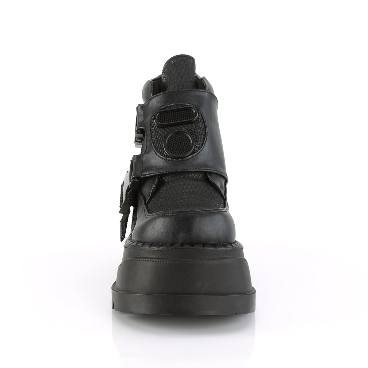 STOMP-15 Black Vegan Leather