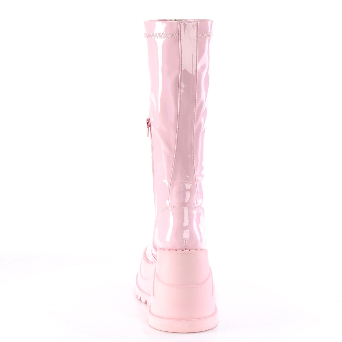 STOMP-200 Baby Pink Hologram Stretch Patent