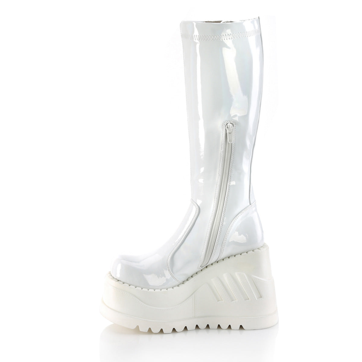 STOMP-200 White Hologram Stretch Patent