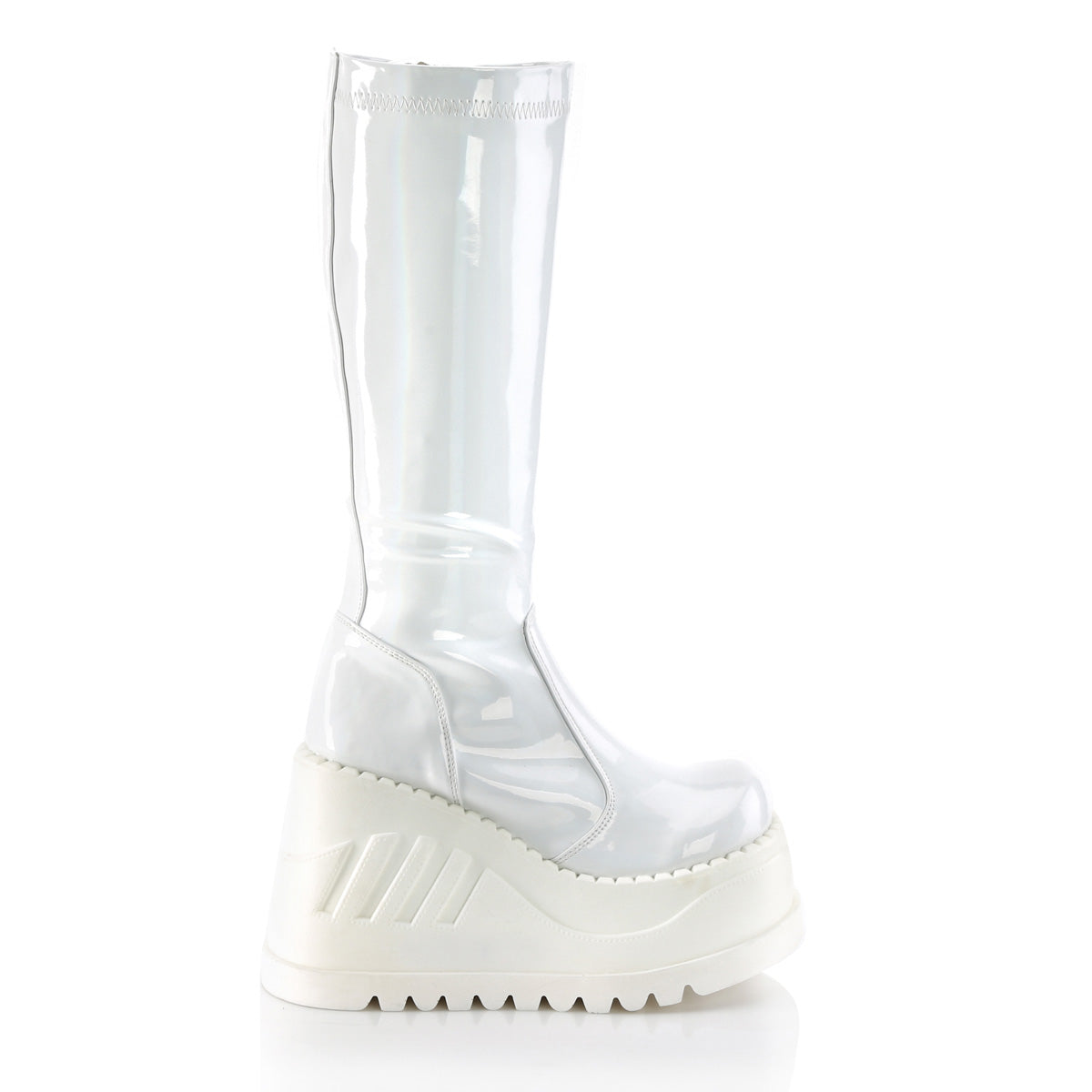 STOMP-200 White Hologram Stretch Patent