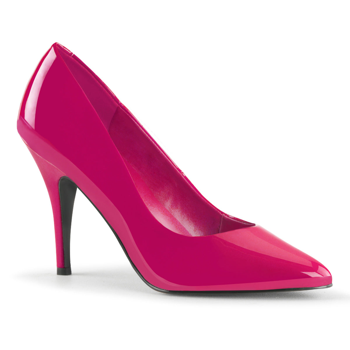 VANITY-420 Hot Pink Patent Pump