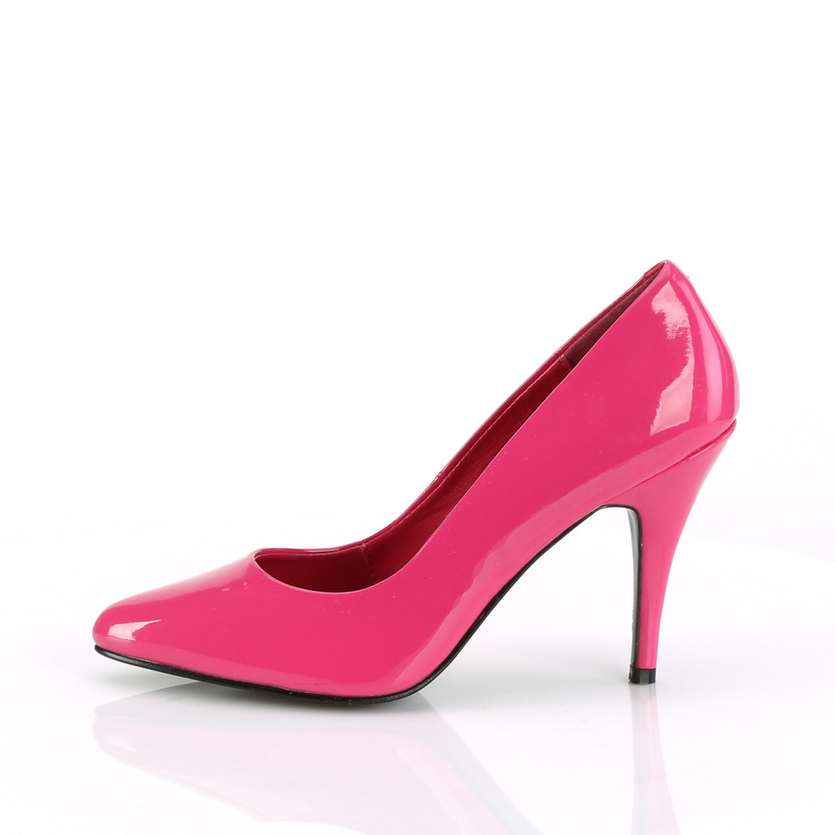 VANITY-420 Hot Pink Patent Pump