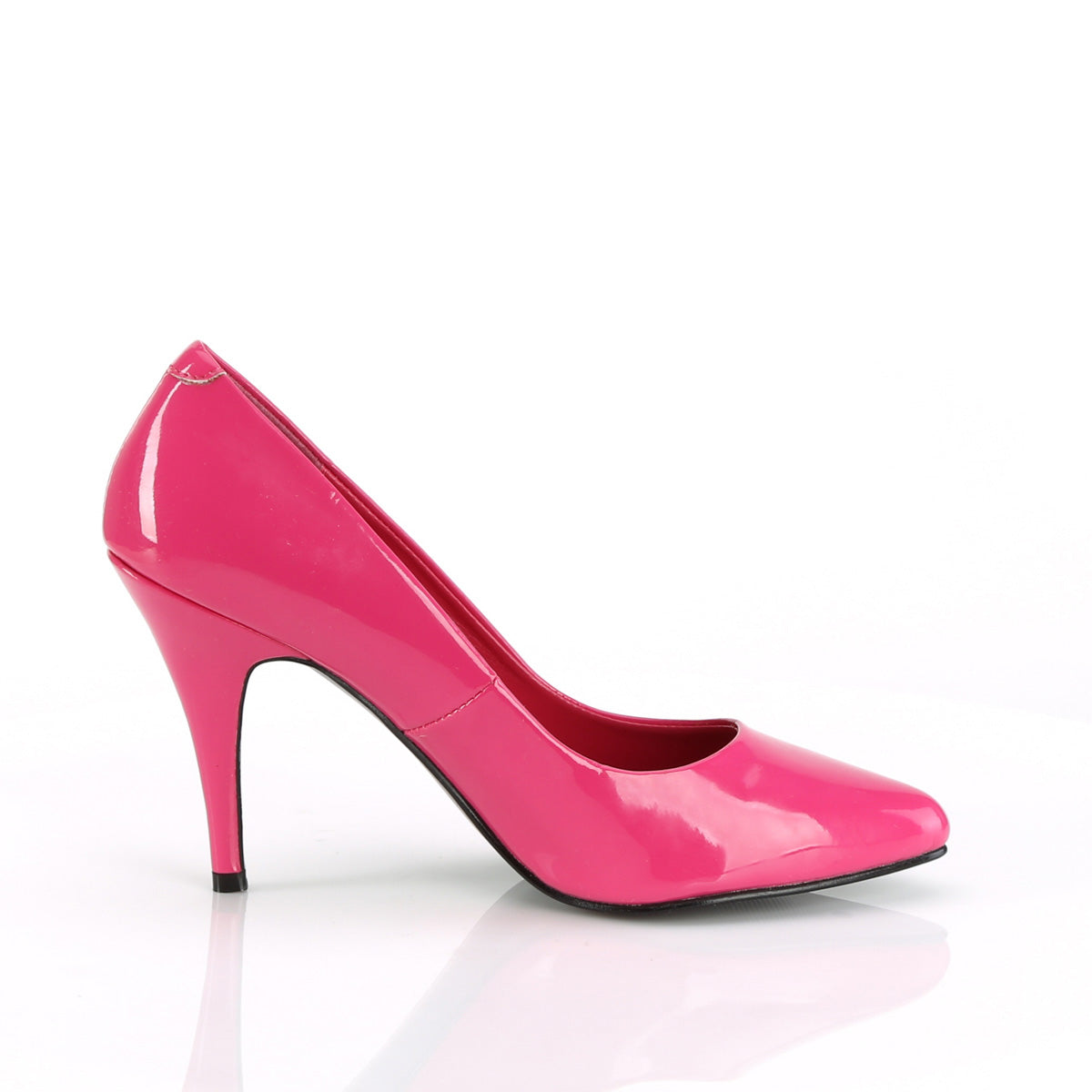 VANITY-420 Hot Pink Patent Pump