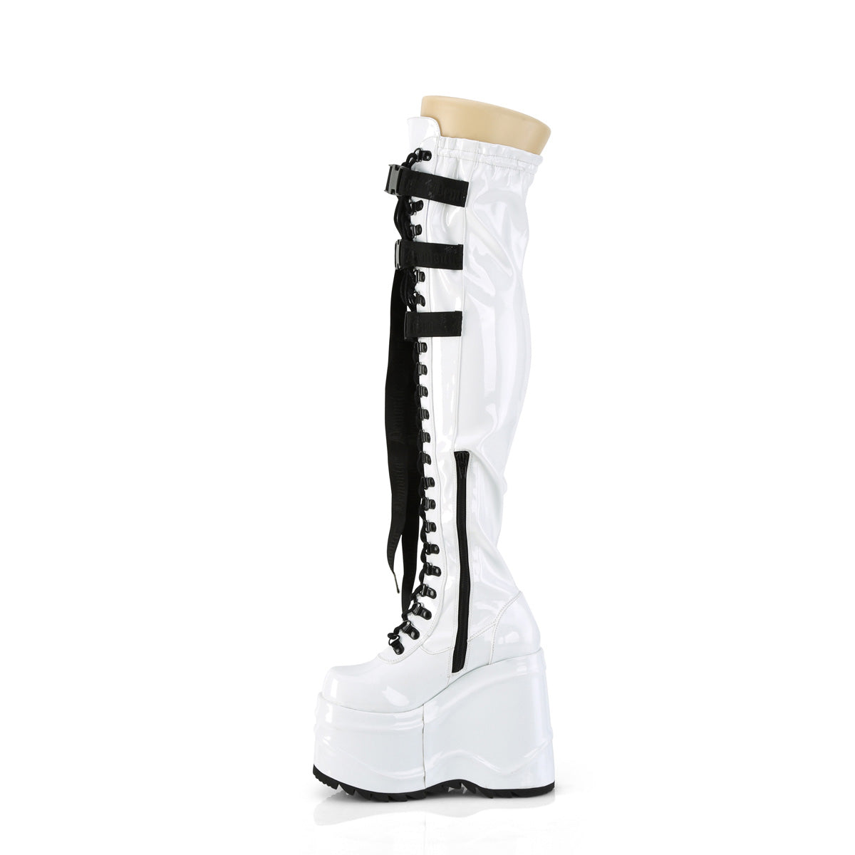WAVE-315 White Stretch Patent